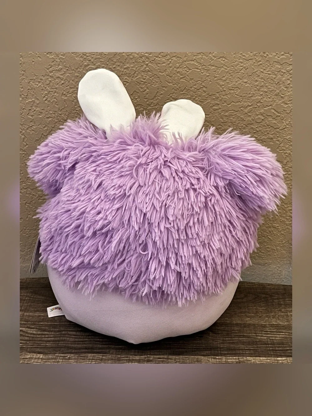 Squishmallows Dilka Lavender Bigfoot Plush with Bunny Ears Stuffed Animal 12